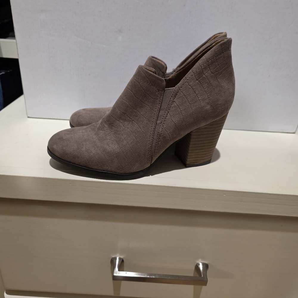 Taupe Ankle Boots